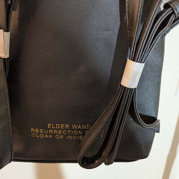 New Never Used Loungefly Harry Potter Deathly Hallows Backpack New With Tags - Picture 7 of 15